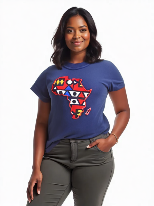 Afri Sunrise Maxi - Bold High Neck Sleeveless Maxi Dress with Vibrant African Print